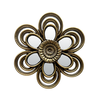 Décoration murale fleur miroir - Visuel 0